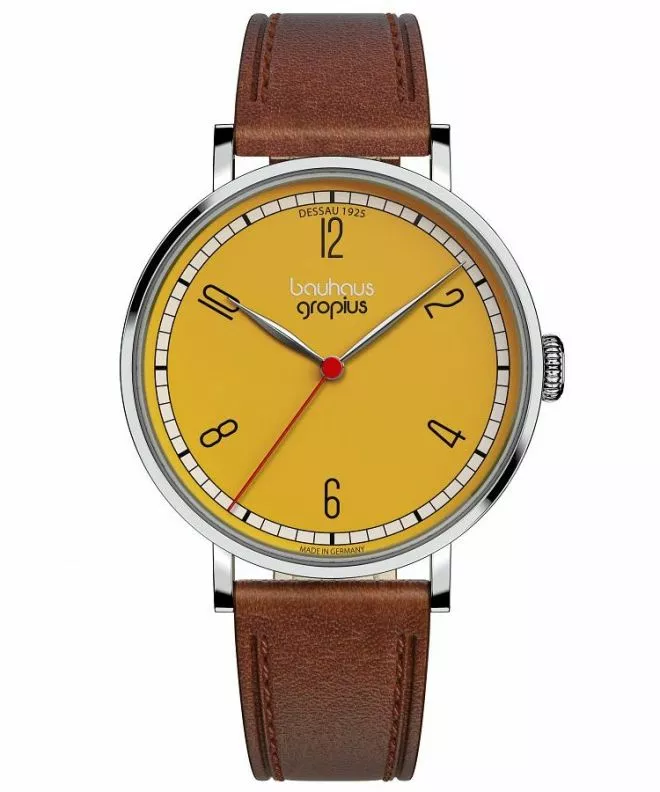 Bauhaus Walter Gropius New Bauhaus Dessau 1925 unisex karóra WG.N003-03