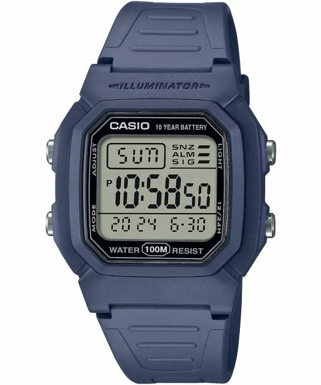 Casio Digital unisex karóra W-800H-2AVEF