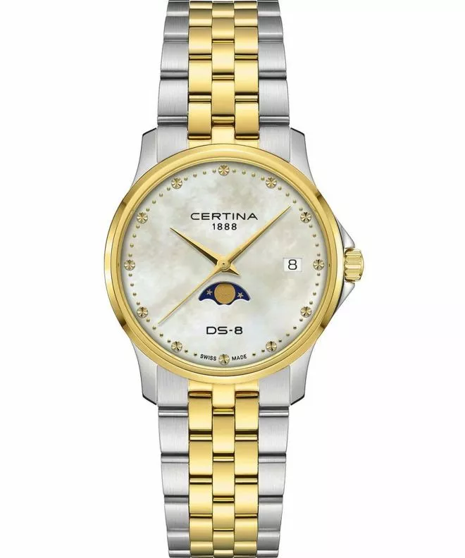 Certina DS-8 Moonphase Lady női karóra C045.223.22.111.00 (C0452232211100)
