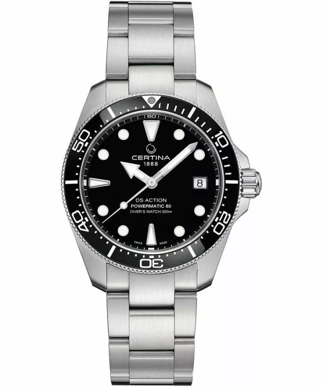 Certina DS Action Diver 38 mm Powermatic 80 Automatic férfi karóra C048.807.11.051.00 (C0488071105100)
