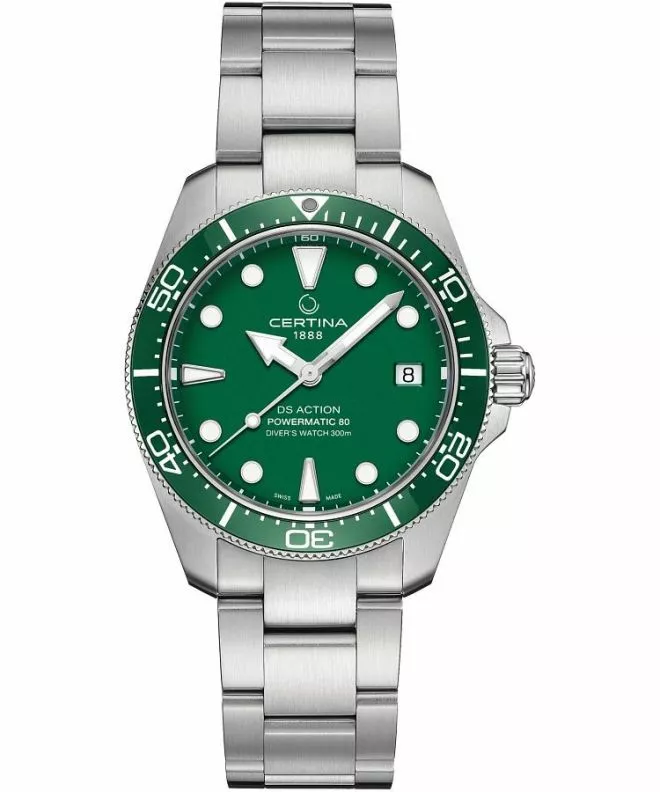 Certina DS Action Diver 38 mm Powermatic 80 Automatic férfi karóra C048.807.11.091.00 (C0488071109100)