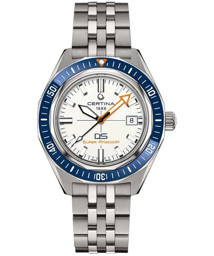 Certina DS Heritage PH 2000M Automatic Titanium SET unisex karóra C050.607.44.011.02 (C0506074401102)