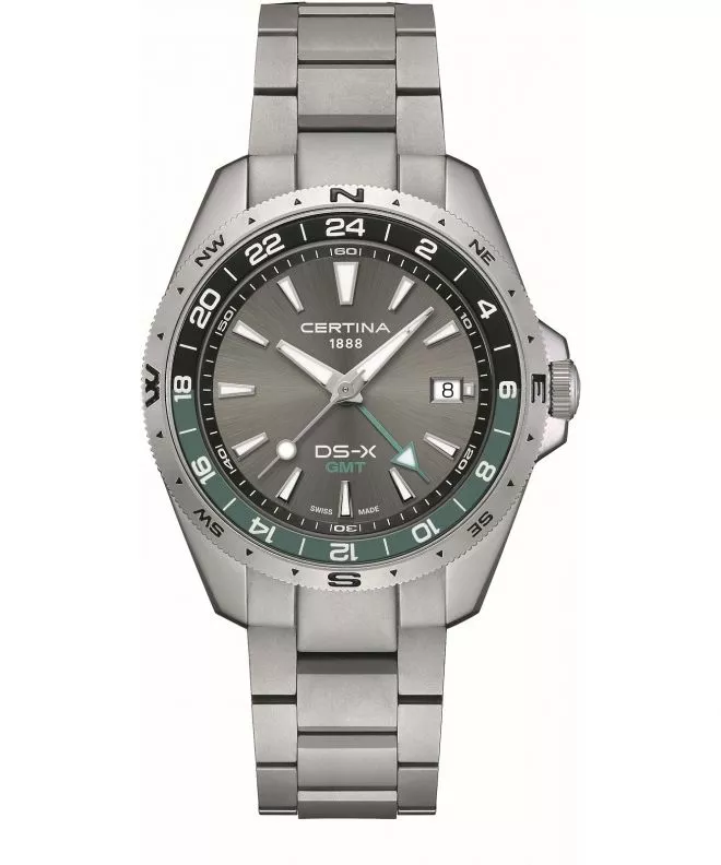 Certina DS-X GMT unisex karóra C047.452.11.081.00 (C0474521108100)