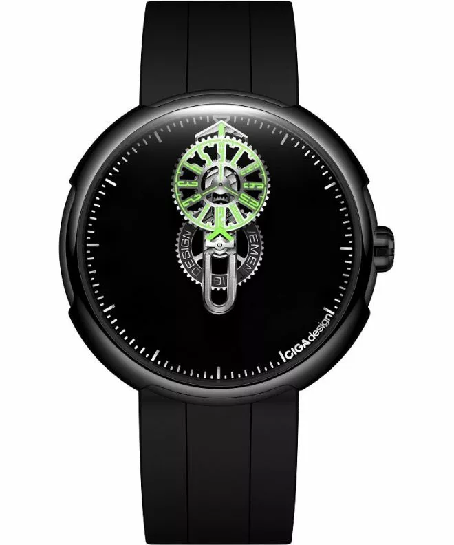 Ciga Design Time Cipher Automatic Skeleton férfi karóra T021-SIGR-6B