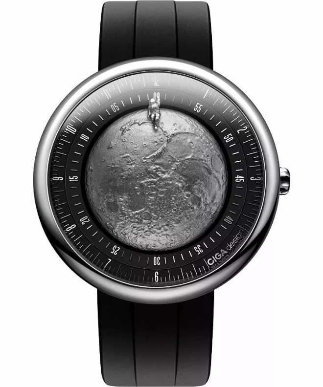 Ciga Design U Series Moon Walker Automatic Titanium férfi karóra GPHG 2021 U055-TIGR-6B