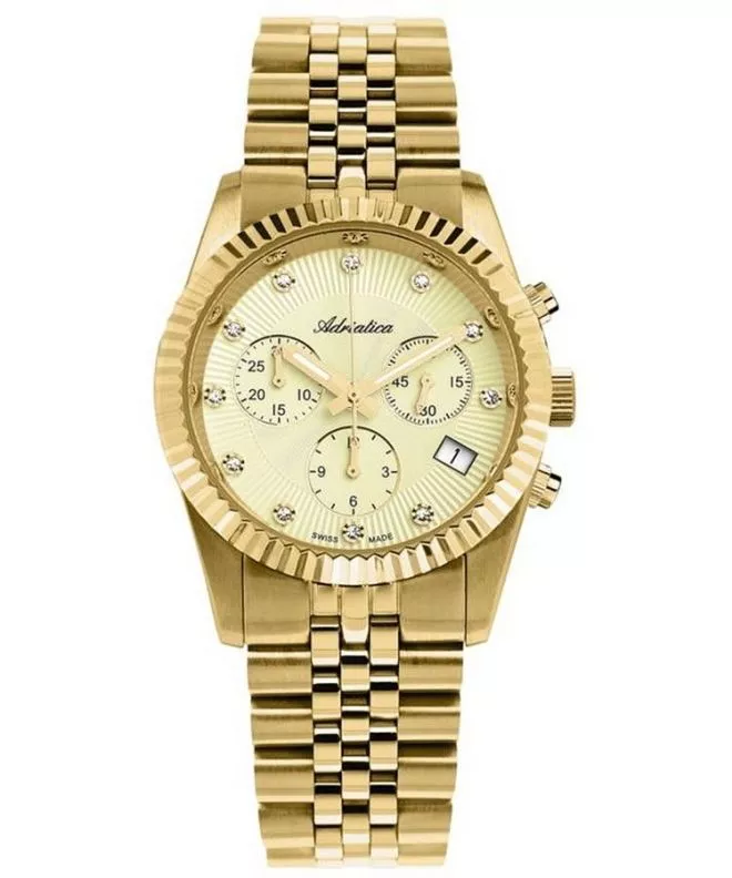 Adriatica Classic Chronograph női karóra A3809.1141CH