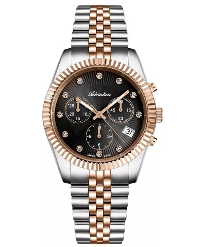 Adriatica Classic Chronograph női karóra A3809.R1R6CH
