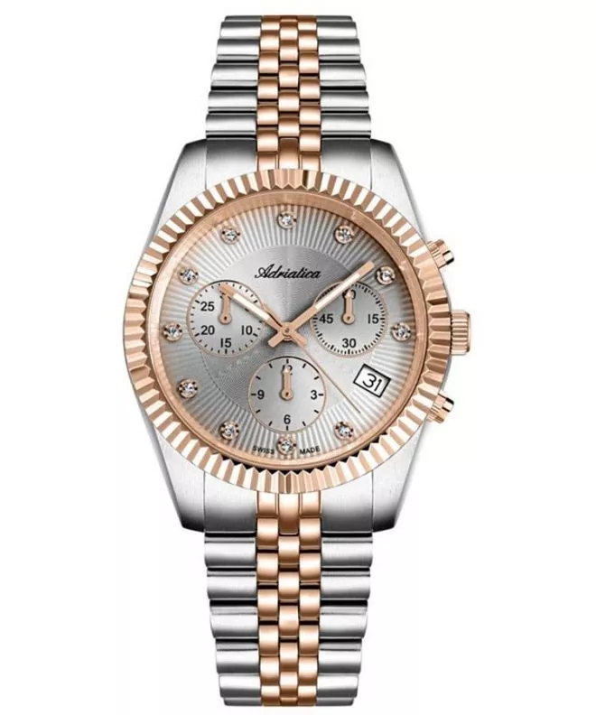 Adriatica Classic Chronograph női karóra A3809.R1R7CH