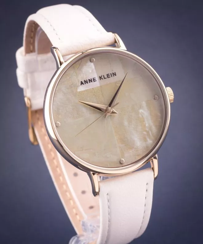 Anne Klein Gold Tone Női Karóra AK-2790CMWT