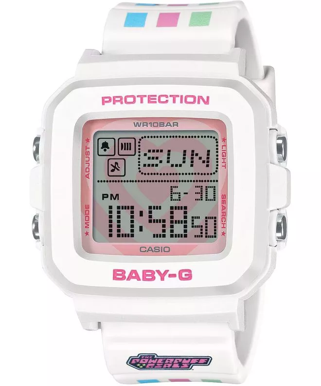 Casio Baby-G Classic PLUS x THE POWERPUFF GIRLS Gift Set női karóra BGD-10KPP-7ER