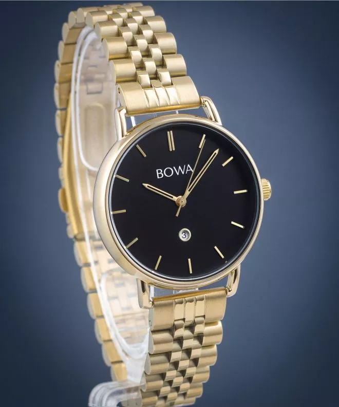 BOWA Milan Black Gold Steel 34 női karóra MI344-14-164S