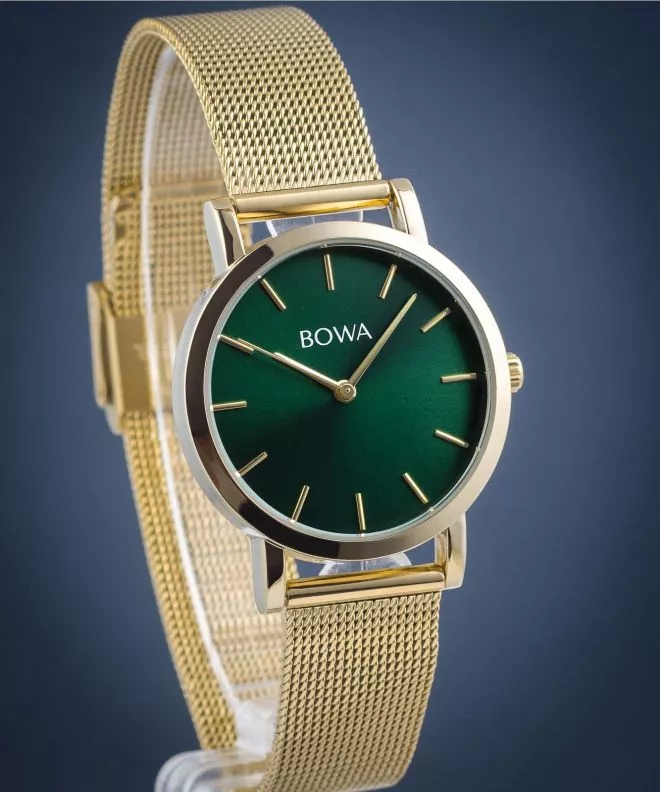 BOWA Tokyo Green Gold Mesh 33 női karóra TO334-04-164M