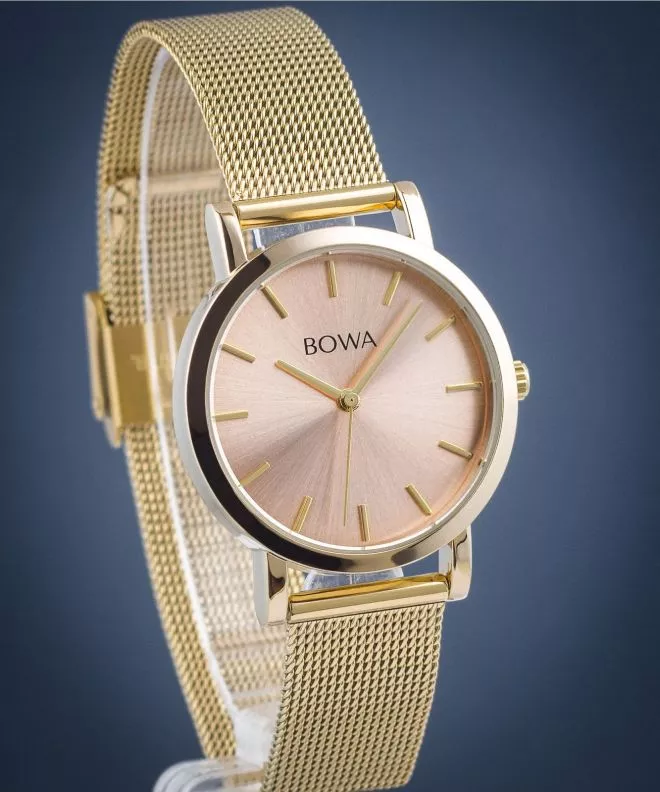BOWA Tokyo Pink-Gold Mesh 33 női karóra TO334-74-164M