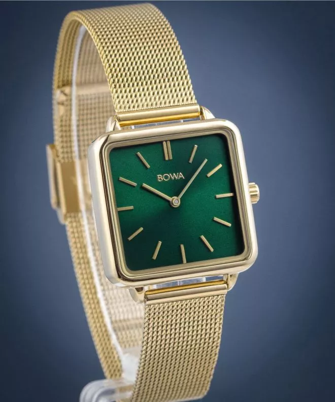 BOWA Vienna Green Gold Mesh 29 női karóra VI294-04-164M