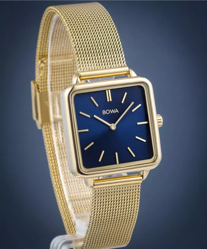 BOWA Vienna Navy Blue-Gold Mesh 29 női karóra VI294-34-164M