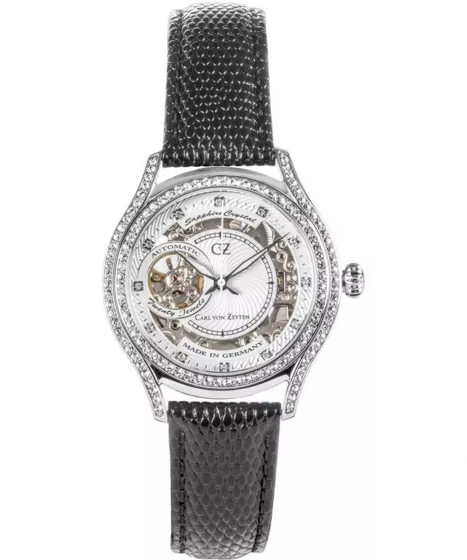 Carl von Zeyten Hornberg Skeleton Automatic női karóra CVZ0069WHS
