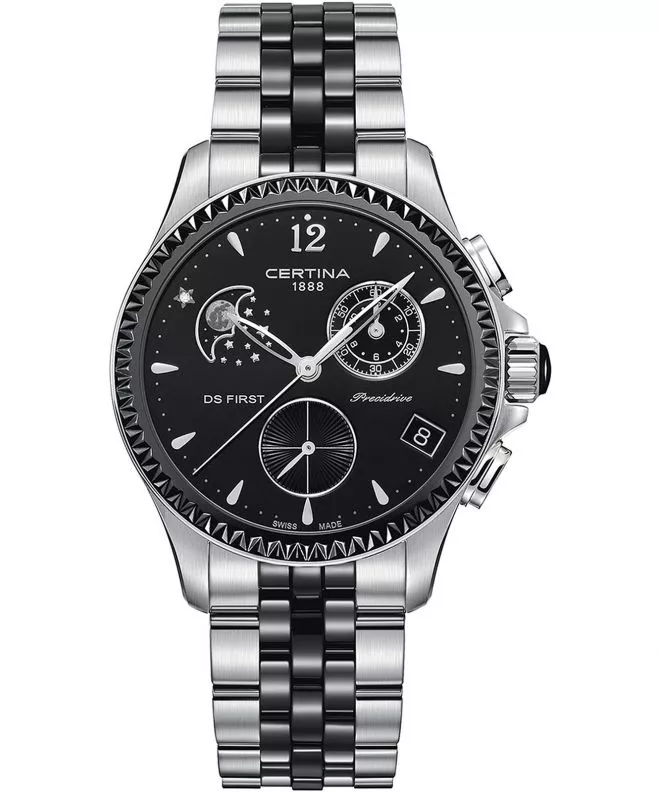 Certina DS First Lady Chronograph Moon Phase női karóra C030.250.11.056.00 (C0302501105600)