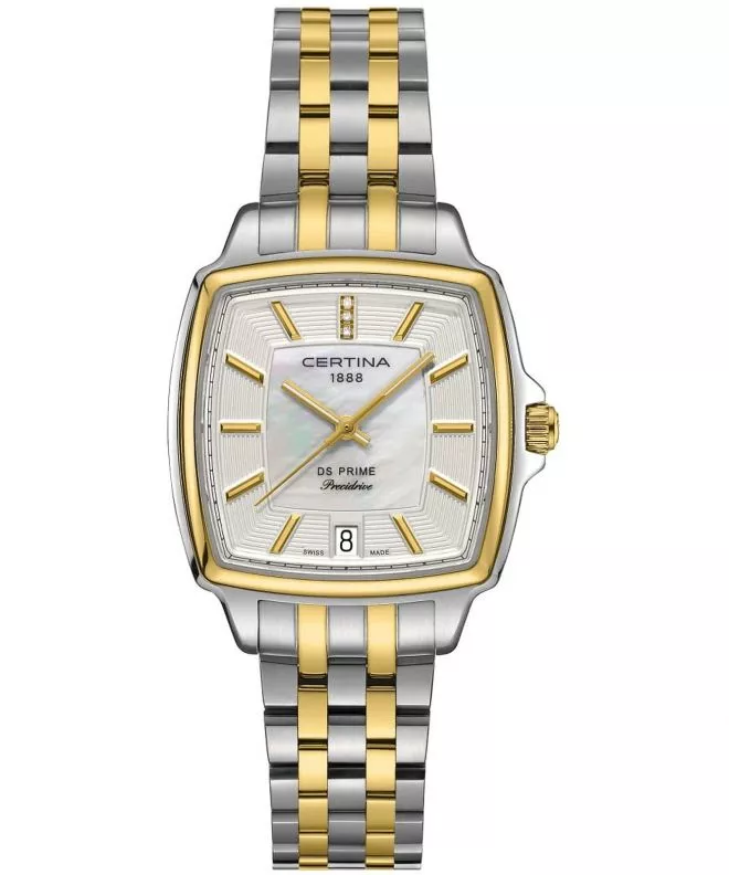 Certina DS Prime Lady Shape Diamonds Női Karóra C028.310.22.116.00 (C0283102211600)