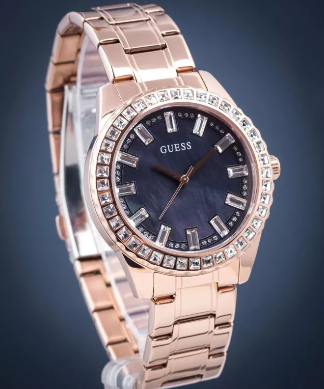 Guess Sparkler Rose Gold Női Karóra GW0111L3