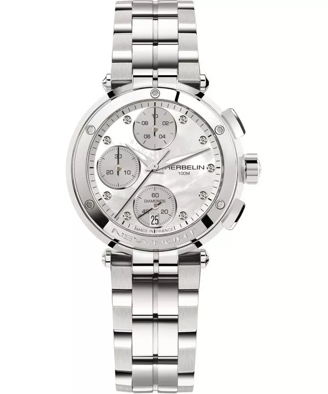 Herbelin Newport Chronograph Női Karóra 35688B89 (35688/B89)
