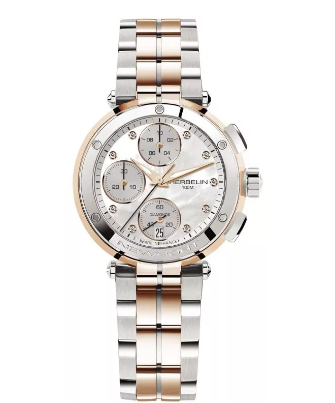 Herbelin Newport Chronograph Női Karóra 35688BTR89 (35688/BTR89)