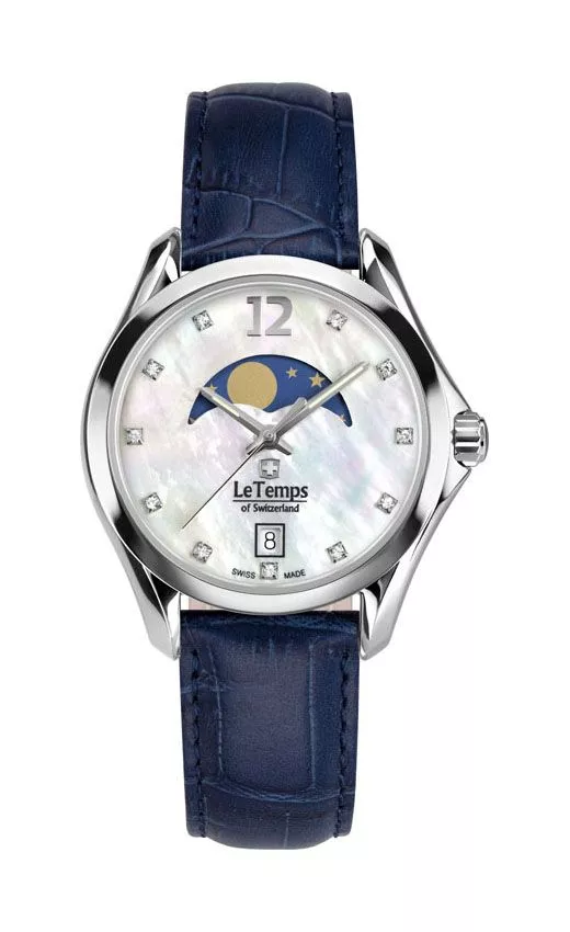 Le Temps Sport Elegance Moon Phase női karóra LT1030.06BL03