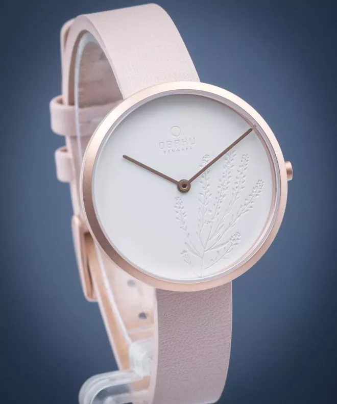 Obaku Hassel Natur Nude női karóra V219LXVHRX