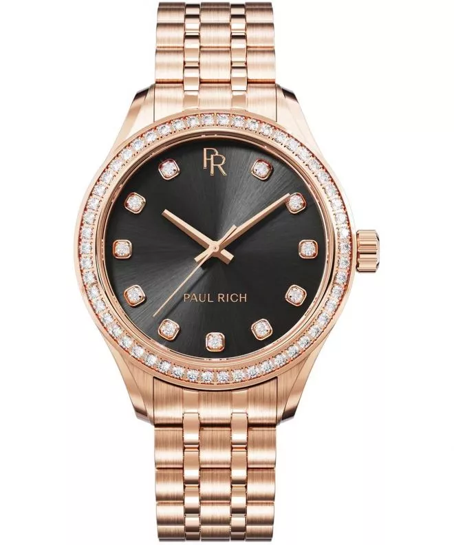 Paul Rich Crystelle Rose Gold Black női karóra 717931446271