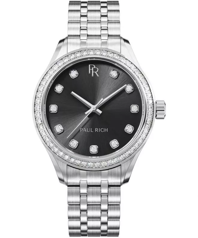 Paul Rich Crystelle Silver Black női karóra 717931446240