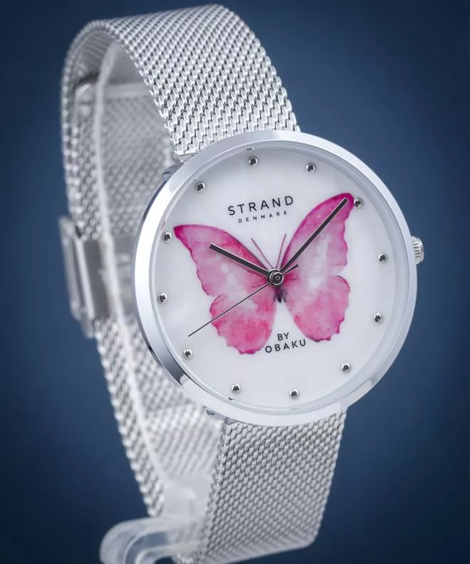 Strand by Obaku Butterfly Női Karóra S700LXCWMC-DBP