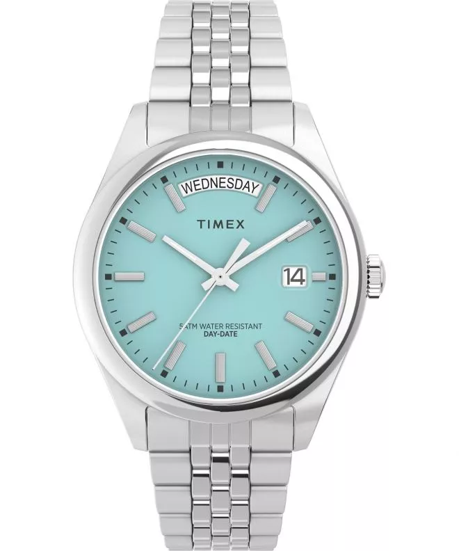 Timex Legacy Day and Date Tiffany Blue női karóra TW2V68400