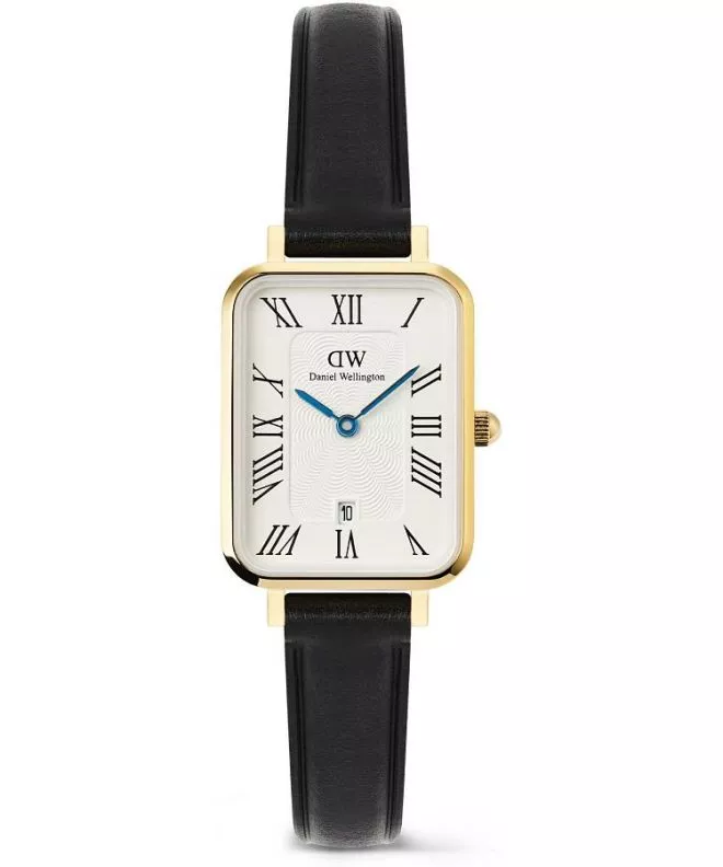 Daniel Wellington Quadro Roman Numerals Date Sheffield Gold női karóra DW00100865