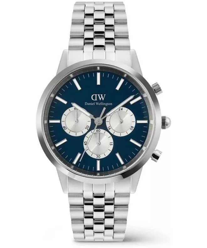 Daniel Wellington Iconic Arch 5-Link Arctic Panda Chronograph unisex karóra DW00100874