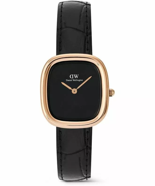Daniel Wellington Margot Reading Onyx Ceramic Rose Gold női karóra DW00100881