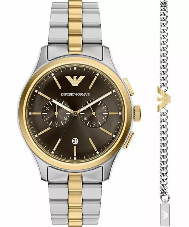 Emporio Armani Dario Chronograph férfi karóra AR80084SET
