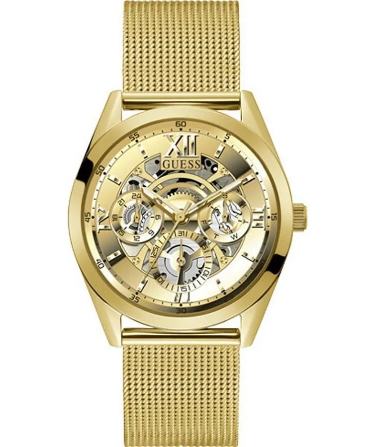Guess Dress Tailor Skeleton férfi karóra GW0368G2