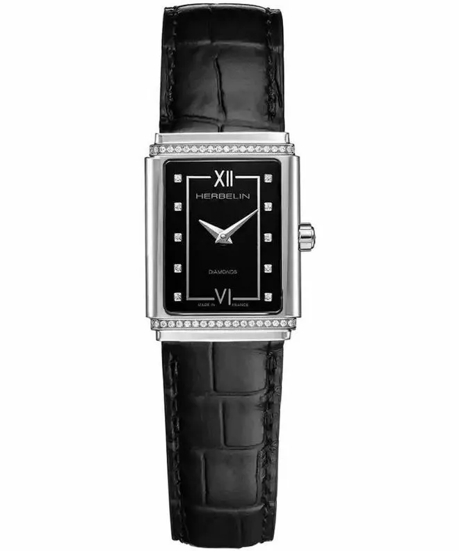Herbelin 1925’s EMPIRE Art Déco Diamonds Diamond unisex karóra 17577AP40Y84