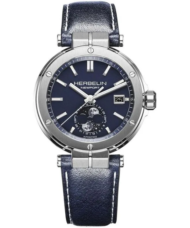 Herbelin Newport Moonphase Automatic férfi karóra 2889A15LBL