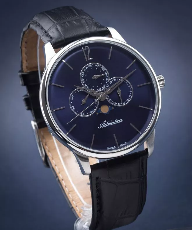 Adriatica Adriatica Classic Moonphase férfi karóra A8269.5255QF
