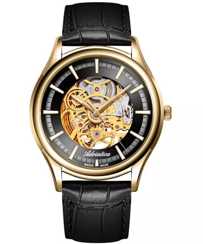 Adriatica Classic Skeleton Automatic férfi karóra A2804.1B16AS