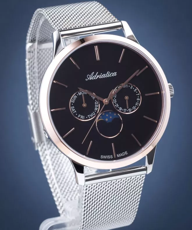 Adriatica Moon Phase férfi karóra A1274.R114QF