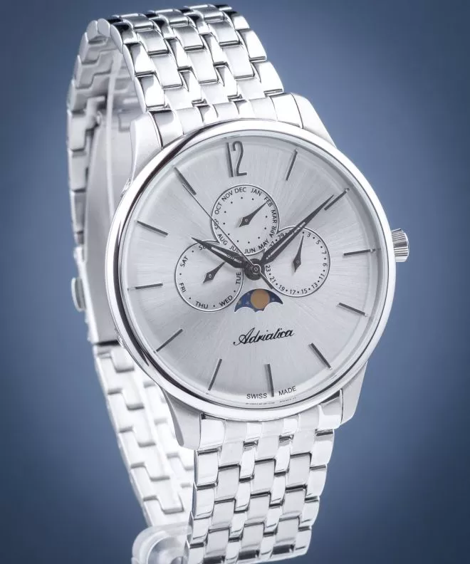 Adriatica Moon Phase Férfi Karóra A8269.5153QF