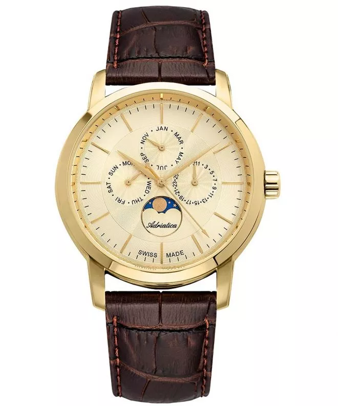 Adriatica Moonphase férfi karóra A8134.1211QF