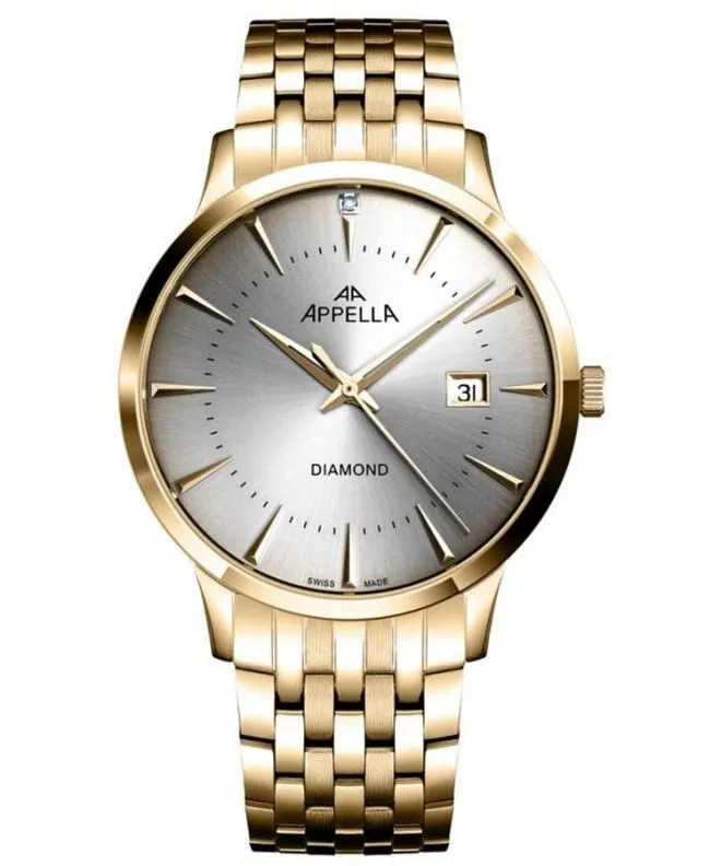 Appella Classic Diamond férfi karóra L12003.1197DQ