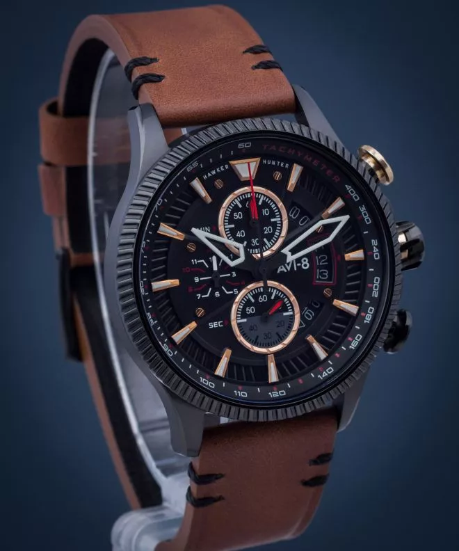 AVI-8 Hawker Hunter Avon Chronograph Férfi Karóra AV-4064-06