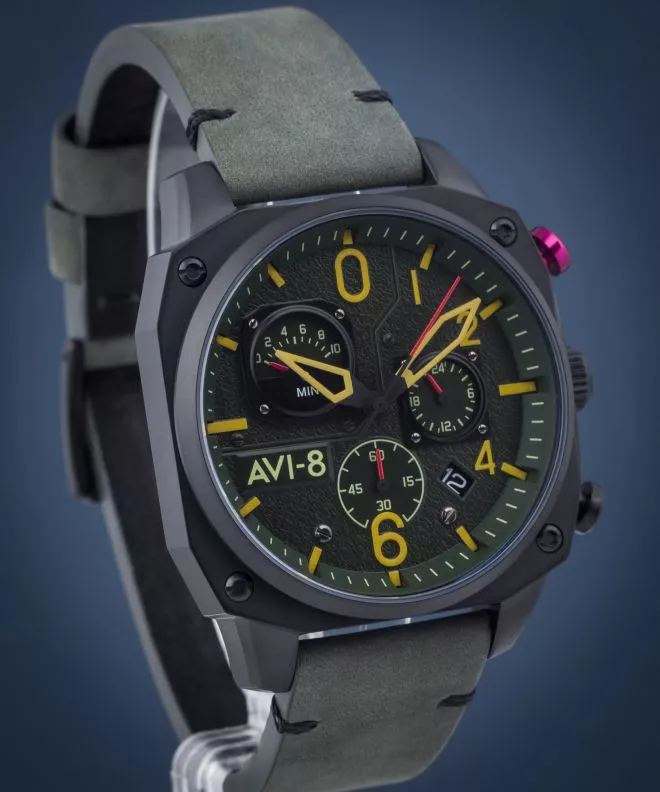 AVI-8 Hawker Hunter Retrograde Chronograph Férfi Karóra AV-4052-08
