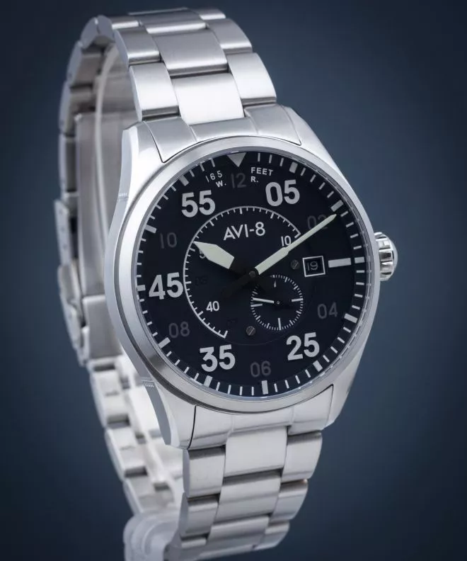 AVI-8 Spitfire Type 300 Automatic Oxford Blue Férfi Karóra AV-4073-11