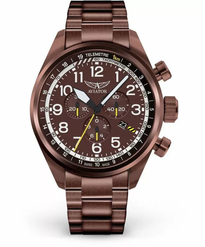 Aviator Airacobra P45 Chronograph férfi karóra V.2.25.8.172.5