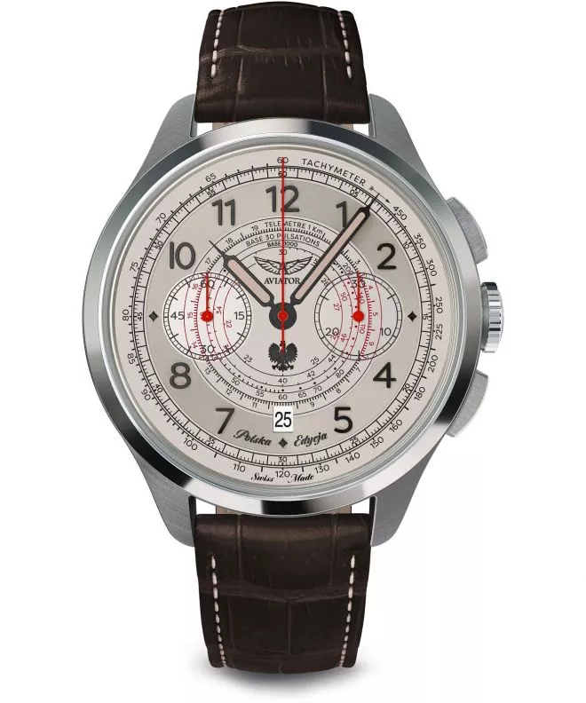 Aviator Heritage Chronograph Trimeter Limited Edition férfi karóra V.4.40.0.351.4 PL