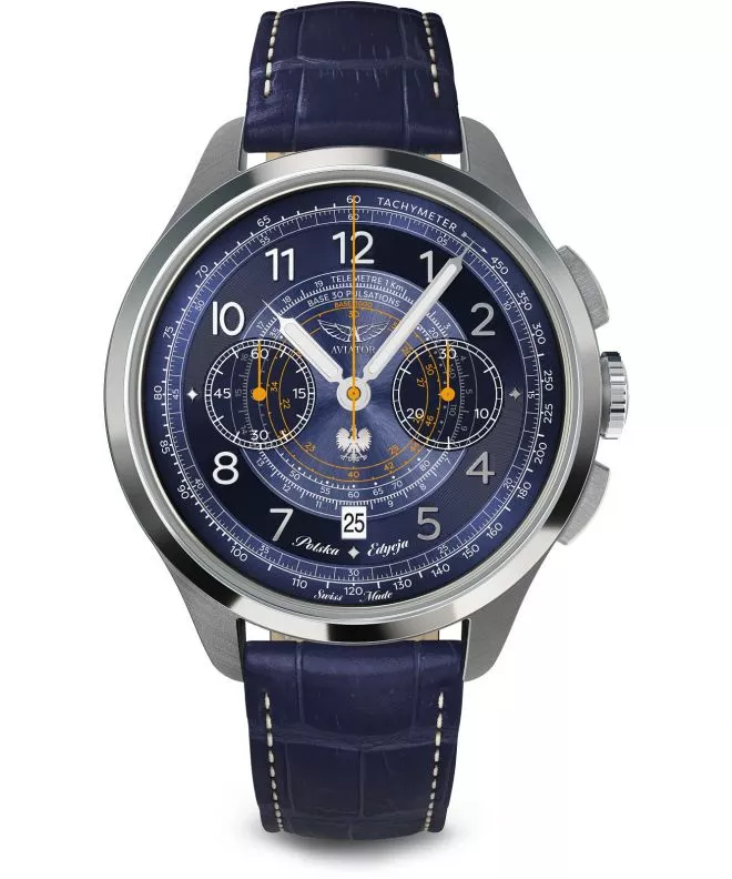 Aviator Heritage Chronograph Trimeter Limited Edition férfi karóra V.4.40.0.352.4 PL